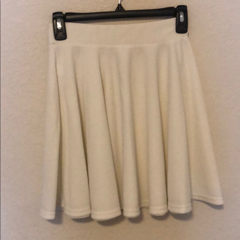 White skirt